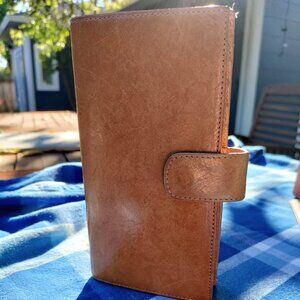 TUSK Leather Wallet with Zipper Coin